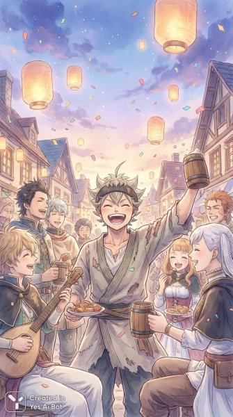 Аста и друзья: счастливый праздник радости и незабываемых моментов!. Изображение из нейронной сети Нано Банана