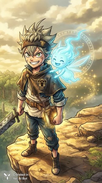 Дух-спутник: верный друг и источник вдохновения для героя. Генерация из нейросети NanoBanana