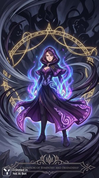 Защитница света: Ванесса Энотека и магия любви против тьмы. Изображение из нейронной сети Nano-Banana