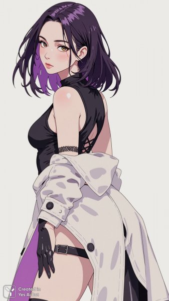 Мокрые волосы и высокие ботинки: стильный образ современной девушки в фотосессии. Генерация из нейронной сети Flux 1