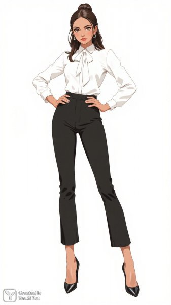 Элегантность и стиль: высокая мода в белоснежном пространстве. Картинка из нейронной сети Flux