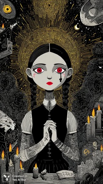 Таинственный ритуал вуду: кукла в вихре темной магии и древних артефактов. Нейронная сеть Миджорни