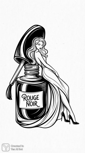 Элегантная женщина в высоких каблуках и красный лак для ногтей. Генерация из нейронной сети Nano-Banana