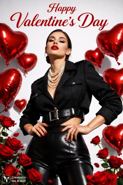 Элегантность и страсть: Валентинская фотосессия в стиле noir. Генерация из нейросети Sora images Ai