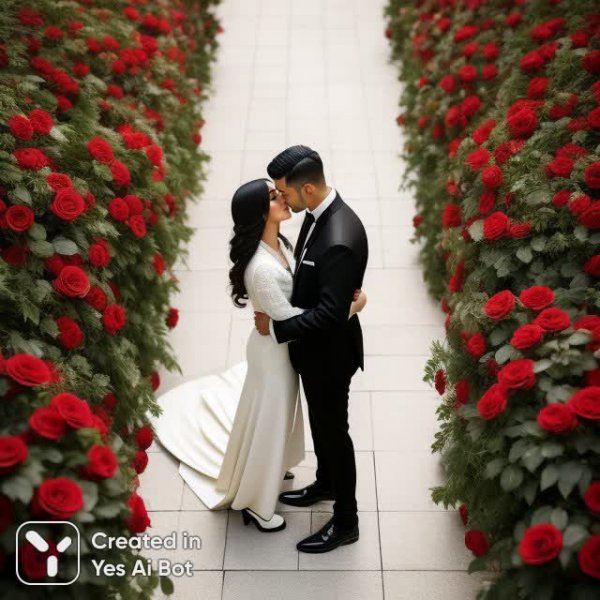 Роскошь красных роз и безупречный стиль в современном интерьере: фотореалистичный портрет. Нейронная сеть Stable Diffusion