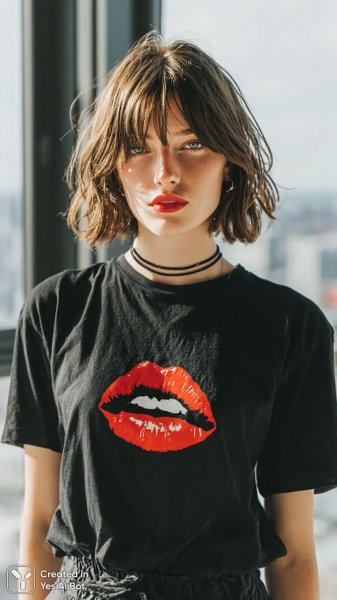 Яркий летний образ: минимализм и смелые графические акценты в городском стиле. Нейронная сеть Миджорни