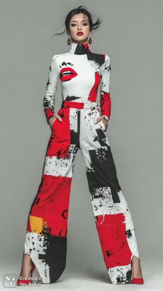 Стильный образ: Женственность в современном городском стиле. Генерация из нейросети Midjourney