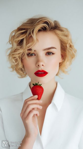 Сочная клубника и яркий образ: красота в деталях. Генерация из нейросети Миджорни