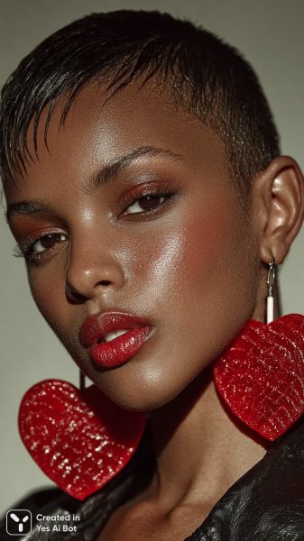 Элегантность и соблазн: взгляд сквозь красную вуаль сладости. Нейронная сеть Миджорни