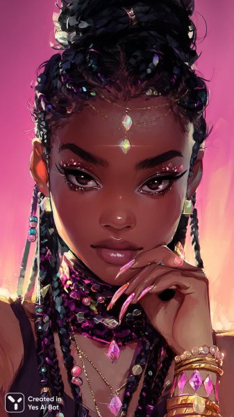 Яркая фантазия: красота в деталях и сиянии студийного света. Изображение из нейронной сети Миджорни