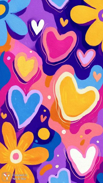 Радость в ярких красках и простых формах. Нейросеть Миджорни