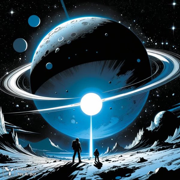 Планета в стиле аниме и поп-арта: эффектный ретро-коллаж с глитчем и звездами. Генерация из нейронной сети Stable Diffusion