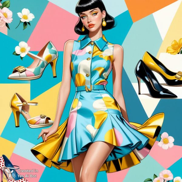 Изысканный образ в стиле люкс: золотая пропорция и пастельные тона. Изображение из нейросети Stable Diffusion