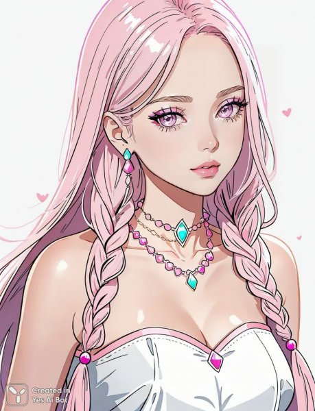 Розовый блеск и яркий взгляд: К-поп стиль в деталях студийной съемки. Генерация из нейронной сети Stable Diffusion