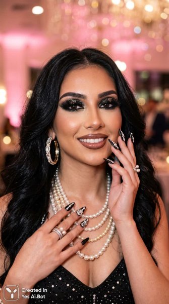 Роскошный образ: блеск и гламур в деталях модной фотографии. Генерация из нейросети Нано Банана