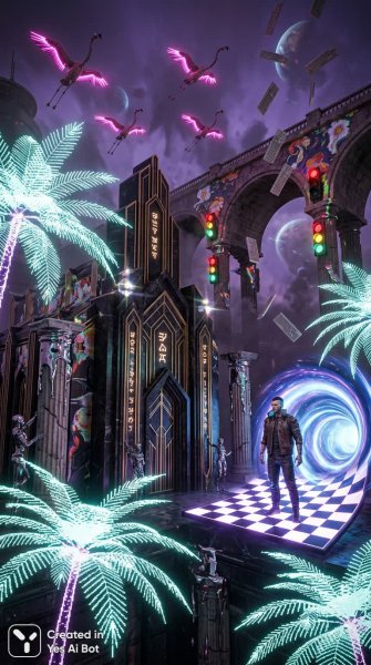 Космическая архитектура: детерминированный хаос и цифровой ренессанс. Нейронная сеть Nano Banana