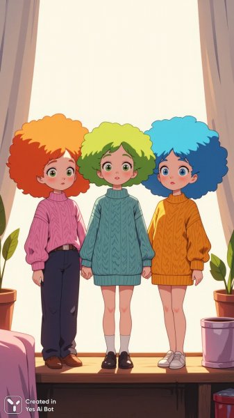 Яркие куклы в объятиях, уютный мир и пастельные тона. Нейронная сеть Flux