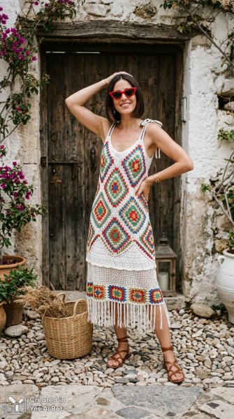 Яркий образ: летнее настроение и этнические мотивы. Генерация из нейросети NanoBanana