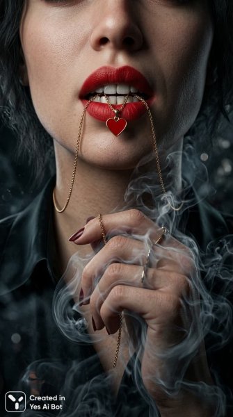 Загадочная красота: страсть и тайны в цифровом искусстве. Изображение из нейросети NanoBanana