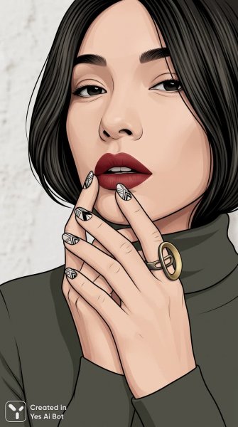 Элегантность и минимализм: стильный акцент на деталях и современный поп-арт стиль. Нейронная сеть NanoBanana