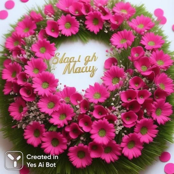 С праздником весны – самые теплые слова для прекрасных женщин. Изображение из нейронной сети Stable Diffusion