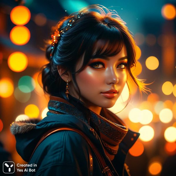 Яркий микс стилей: Финстарк и Сакимичан в динамичном асимметричном оформлении с теплыми акцентами. Картинка из нейросети Стейбл Дифьюжн