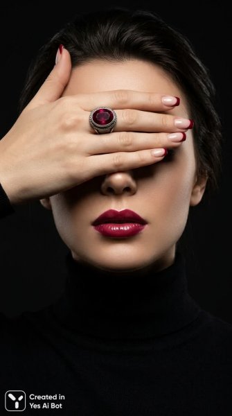 Элегантность минимализма: женский образ в стиле ретро. Генерация из нейронной сети Нано Банана