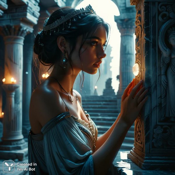 Зеркальное отражение: трансформация и прикосновение тайны. Генерация из нейронной сети Stable Diffusion