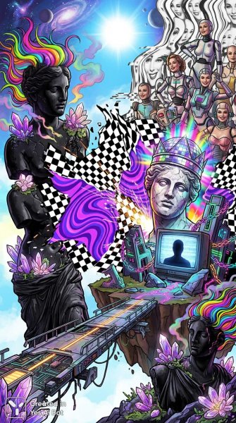 Электрический апокалипсис: цифровое видение Палумбо. Нейронная сеть Nano Banana