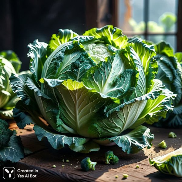 Капустные этюды: от реализма к экспрессии в духе Маранова и Курбатова. Изображение из нейронной сети Стейбл Дифьюжен