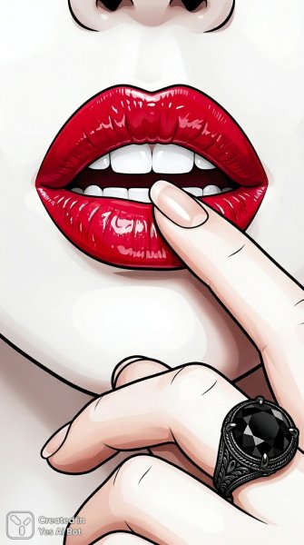 Яркий акцент моды: элегантность в деталях и поп-арт эстетика. Нейросеть Nano Banana