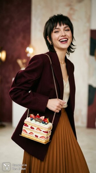 Изысканный образ: мода, стиль и кулинарное вдохновение. Нейросеть Nano-Banana