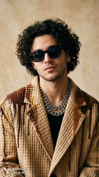 Подробнее о "Модный образ с текстурой и деталями. Изображение из нейронной сети Nano Banana"