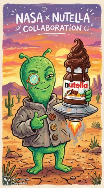 Космическое путешествие с шоколадной ракеткой инопланетянина. Нейронная сеть Нано Банана