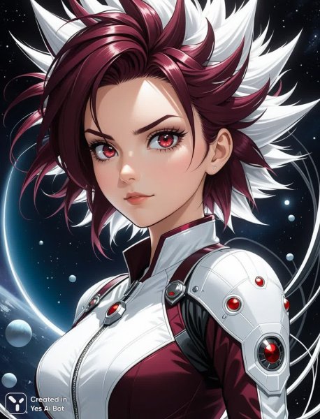 Девушка с ирокезом: анализ прогресса в футуристичном мире. Генерация из нейронной сети Стейбл Дифьюжн