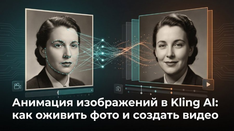 Анимация изображений в Kling AI: как оживить фото и создать видео с помощью нейросети
