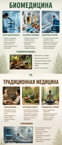 Сравнение традиций: медицина сквозь призму времени и современности. Нейронная сеть Sora