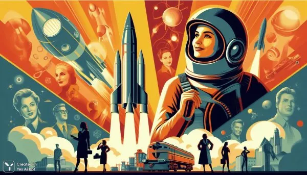 Советская ракета: триумф науки и покорение космического пространства. Картинка из нейросети Dalle