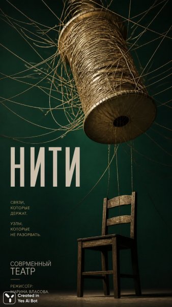 Невидимые нити судеб и одиночества. Изображение из нейросети Sora Ai Images