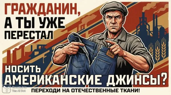 Гражданин против глобального стиля: возвращение к истокам эстетики. Изображение из нейронной сети NanoBanana