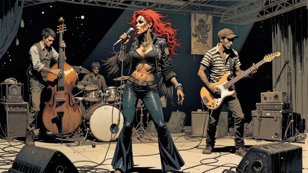 Rockabilly band