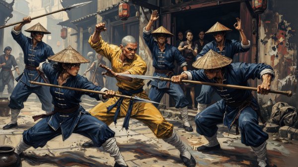 Shaolin monk(36 ступеней Шаолиня)
