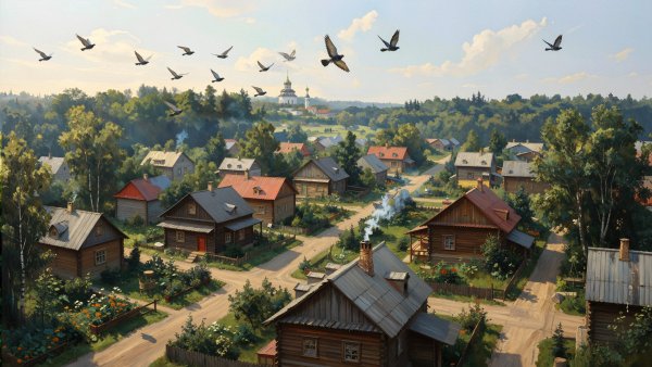 Дачи.Пейзаж