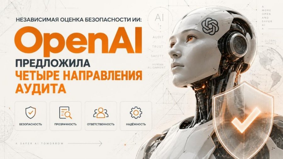 Независимая оценка безопасности ИИ: OpenAI предложила четыре направления аудита