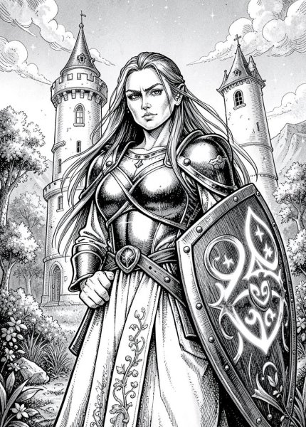 LoRA ID: 1954397. Gamebook illustration [Flux1/2   Krea2   ZIT   IL]