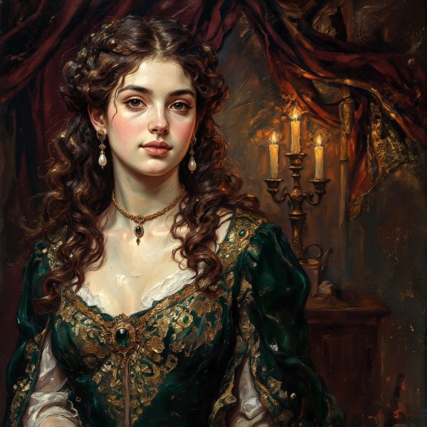 Portrait d'une dame