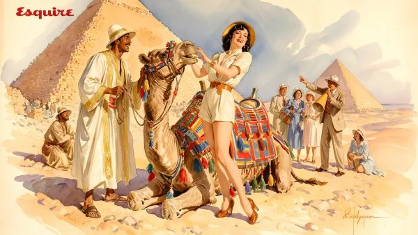 Camels and Pyramids