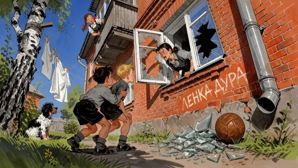 Про Ленку и выбитые стекла